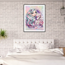 Load image into Gallery viewer, Unicorn Princess 40*50CM(Canvas) Full Round Drill Diamond Painting