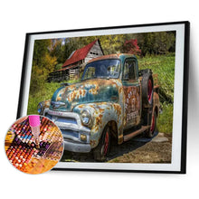 Load image into Gallery viewer, Old Jeep 60*50CM(Canvas) Full Round Drill Diamond Painting