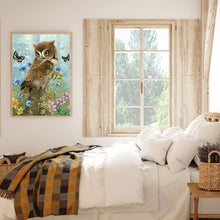 Load image into Gallery viewer, Butterfly Owl 50*60CM(Canvas) Full Square Drill Diamond Painting