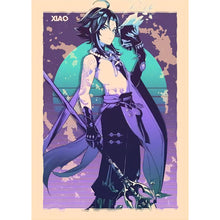 Load image into Gallery viewer, Yishu - Genshin Impact Character Xiao - 50*70CM 11CT 3 Stamped Cross Stitch