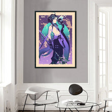 Load image into Gallery viewer, Yishu - Genshin Impact Character Xiao - 50*70CM 11CT 3 Stamped Cross Stitch