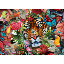Load image into Gallery viewer, Yishu - Tigers And Small Animals In The Jungle - 60*42CM 11CT 3 Stamped Cross Stitch