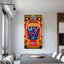 Load image into Gallery viewer, Yishu - Magic Circus Magic Show - 40*80CM 11CT 3 Stamped Cross Stitch