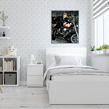 Load image into Gallery viewer, Johnny Hallyday 30*40CM(Canvas) Full Round Drill Diamond Painting