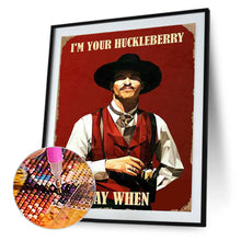 Load image into Gallery viewer, Professional Gambler Doc Holiday 30*40CM(Canvas) Full Round Drill Diamond Painting