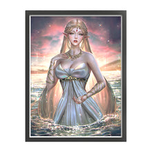 Load image into Gallery viewer, Yishu - Goddess - 50*70CM 11CT 3 Stamped Cross Stitch