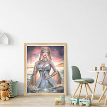 Load image into Gallery viewer, Yishu - Goddess - 50*70CM 11CT 3 Stamped Cross Stitch