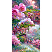 Load image into Gallery viewer, Flower Manor 50*85CM(Canvas) Full Round Drill Diamond Painting