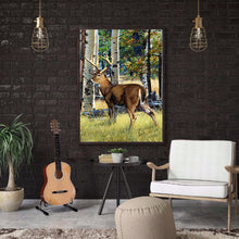 Load image into Gallery viewer, Moose 40*50CM(Canvas) Full Round Drill Diamond Painting