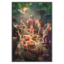 Load image into Gallery viewer, Yishu - Alice In Wonderland - 50*72CM 11CT 3 Stamped Cross Stitch