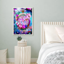 Load image into Gallery viewer, Butterfly Pocket Watch 30*40CM(Canvas) Full Square Drill Diamond Painting