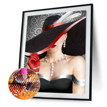 Load image into Gallery viewer, Elegant Woman 30*40CM(Canvas) Full Square Drill Diamond Painting