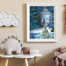 Load image into Gallery viewer, Buddha 40*50CM(Canvas) Full Round Drill Diamond Painting