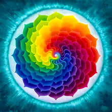 Load image into Gallery viewer, Colorful Mandala 40*40CM(Canvas) Full Round Drill Diamond Painting