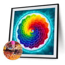Load image into Gallery viewer, Colorful Mandala 40*40CM(Canvas) Full Round Drill Diamond Painting