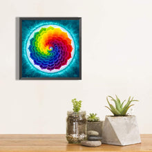 Load image into Gallery viewer, Colorful Mandala 40*40CM(Canvas) Full Round Drill Diamond Painting