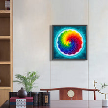 Load image into Gallery viewer, Colorful Mandala 40*40CM(Canvas) Full Round Drill Diamond Painting