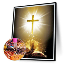 Load image into Gallery viewer, Cross 40*50CM(Canvas) Full Round Drill Diamond Painting