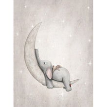 Load image into Gallery viewer, Baby Elephant 30*40CM(Canvas) Full Round Drill Diamond Painting