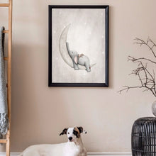 Load image into Gallery viewer, Baby Elephant 30*40CM(Canvas) Full Round Drill Diamond Painting