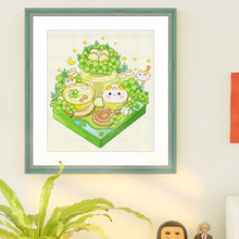 Load image into Gallery viewer, Spring Brand - Lucky Cat - 50*55CM 11CT 3 Stamped Cross Stitch