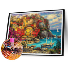 Load image into Gallery viewer, Village Houses 40*30CM(Canvas) Full Square Drill Diamond Painting