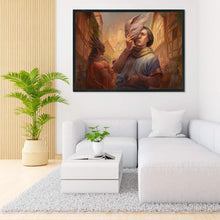 Load image into Gallery viewer, Yishu - The Dollar Man - 80*58CM 11CT 3 Stamped Cross Stitch