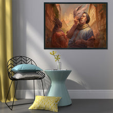 Load image into Gallery viewer, Yishu - The Dollar Man - 80*58CM 11CT 3 Stamped Cross Stitch