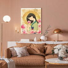 Load image into Gallery viewer, Mulan 30*40CM(Canvas) Full Round Drill Diamond Painting