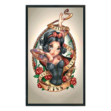 Load image into Gallery viewer, Yishu - Snow White - 40*70CM 11CT 3 Stamped Cross Stitch