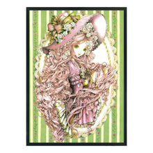 Load image into Gallery viewer, Yishu - Girl In The Hat - 50*70CM 11CT 3 Stamped Cross Stitch