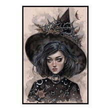 Load image into Gallery viewer, Yishu - Witch - 50*73CM 11CT 3 Stamped Cross Stitch