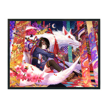 Load image into Gallery viewer, Yishu - Onmyoji Characters - 60*45CM 11CT 3 Stamped Cross Stitch