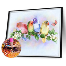 Load image into Gallery viewer, Parrot 50*40CM(Canvas) Full Round Drill Diamond Painting
