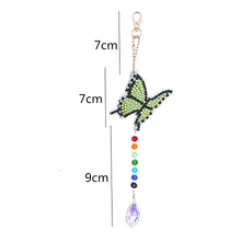 Load image into Gallery viewer, 8pcs Diamond Painting Pendant Acrylic DIY Butterfly Point Drill Pendant for Gift