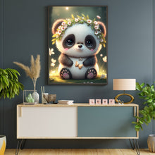 Load image into Gallery viewer, Dreamlike Panda 30*40CM(Canvas) Full Round Drill Diamond Painting