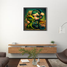 Load image into Gallery viewer, Elf Girl 60*60CM(Canvas) Full Round Drill Diamond Painting