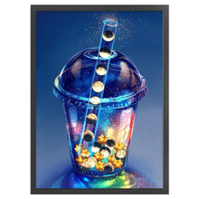 Load image into Gallery viewer, DIY - Starry Sky Bubble Tea - 40*55CM 11CT 3 Stamped Cross Stitch