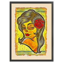 Load image into Gallery viewer, Huancan - Retro Rose Woman - 40*55CM 11CT 3 Stamped Cross Stitch