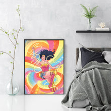 Load image into Gallery viewer, Huancan - Heroine - 50*70CM 11CT 3 Stamped Cross Stitch