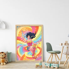 Load image into Gallery viewer, Huancan - Heroine - 50*70CM 11CT 3 Stamped Cross Stitch