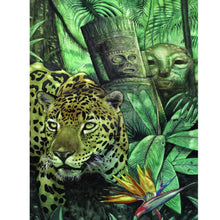 Load image into Gallery viewer, Cheetah In The Forest Ruins 30*40CM(Canvas) Full Round Drill Diamond Painting