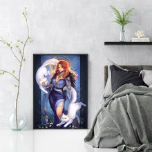 Load image into Gallery viewer, Huancan - Sorceress - 45*60CM 11CT 3 Stamped Cross Stitch