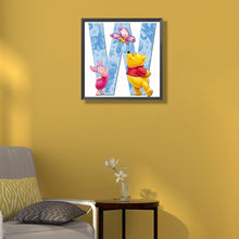 Load image into Gallery viewer, Winnie The Pooh 50*50CM(Canvas) Full Round Drill Diamond Painting