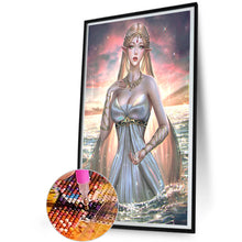 Load image into Gallery viewer, Goddess 30*50CM(Canvas) Full Round Drill Diamond Painting