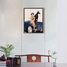 Load image into Gallery viewer, Free And Independent Girl 30*40CM(Canvas) Full Round Drill Diamond Painting