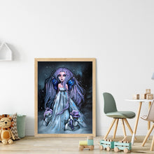 Load image into Gallery viewer, Yishu - Girl - Angel - 40*55CM 11CT 3 Stamped Cross Stitch