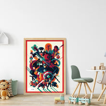 Load image into Gallery viewer, Huancan - Marvel - 40*60CM 11CT 3 Stamped Cross Stitch