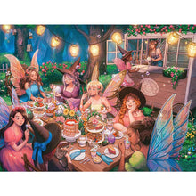 Load image into Gallery viewer, Elf Tea Party 40*30CM(Canvas) Full Round Drill Diamond Painting