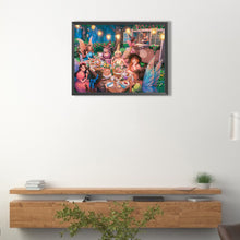 Load image into Gallery viewer, Elf Tea Party 40*30CM(Canvas) Full Round Drill Diamond Painting